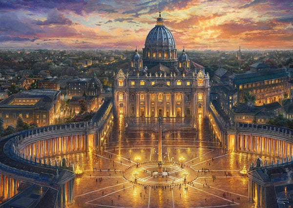 Schmidt - Thomas Kinkade - Vatican Jigsaw Puzzle (1000 Pieces) 59628