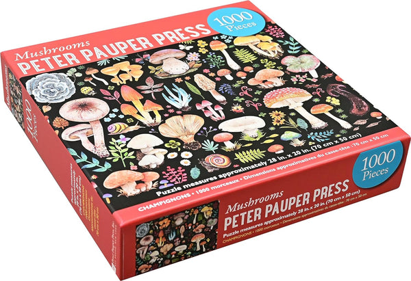 Peter Pauper Press - Mushrooms Jigsaw Puzzle (1000 Pieces)