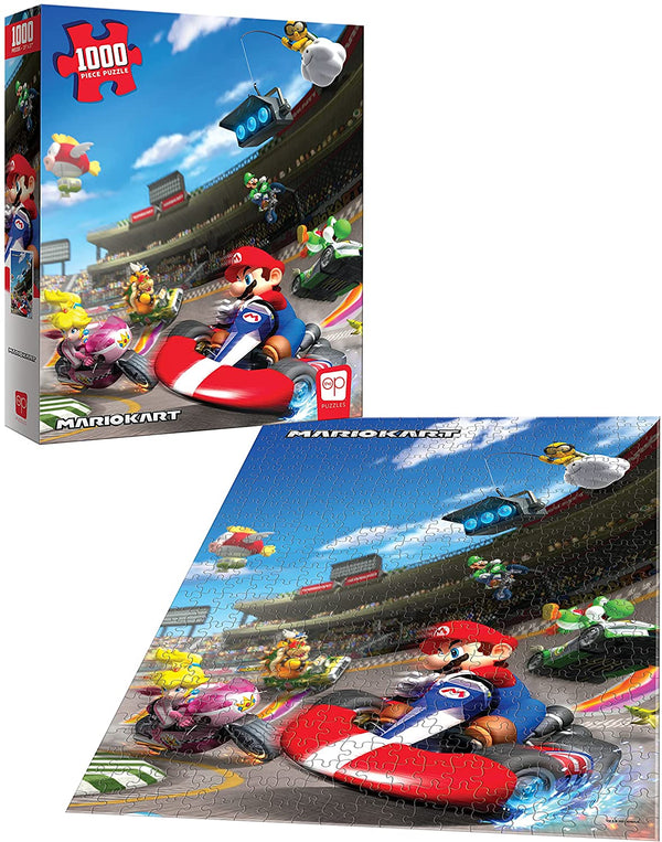 USAOpoly - Super Mario Kart Jigsaw Puzzle (1000 Pieces)