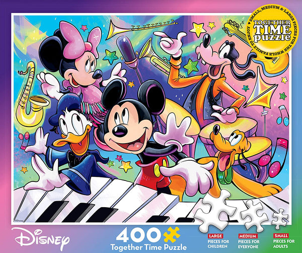Ceaco - Together Time - Disney/Pixar - Fab Five Music Concert Jigsaw Puzzle, 400 Pieces