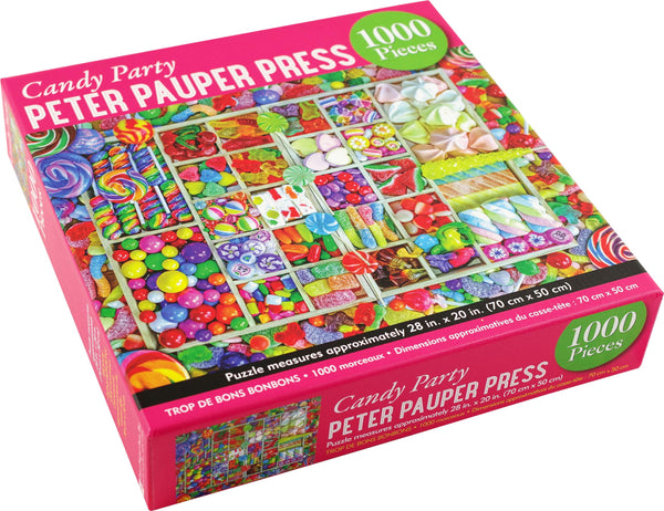 Peter Pauper Press - Candy Party Jigsaw Puzzle (1000 Pieces)