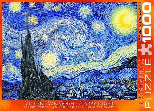 EuroGraphics - Van Gogh Starry Night Jigsaw Puzzle (1000 Pieces)