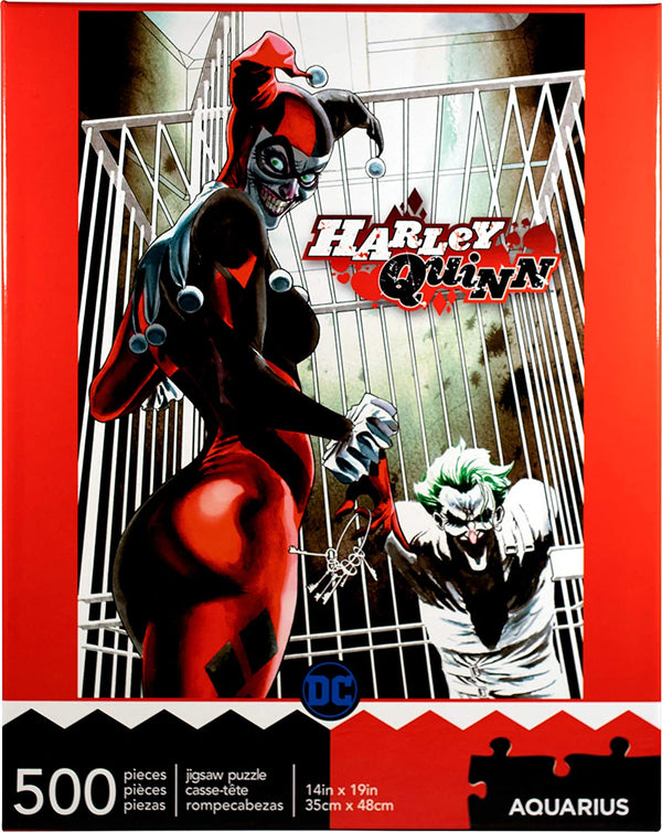 Aquarius - Harley Quinn and Joker 500 Piece Puzzle