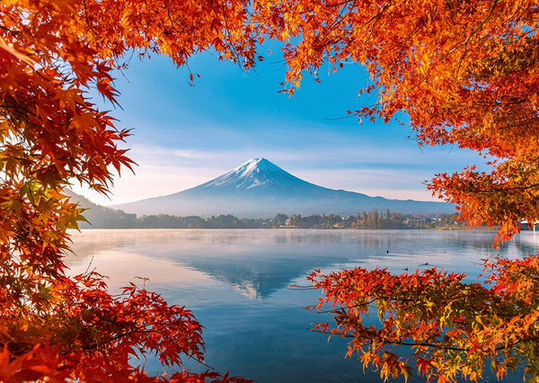 Schmidt - Autumn Splendour At Mount Fuji Jigsaw Puzzle (1000 Pieces)