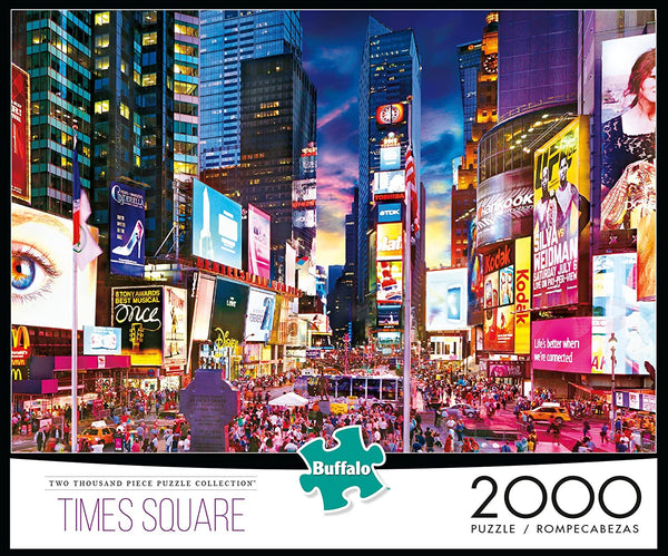 Buffalo Games - Times Square - 2000 Piece Jigsaw Puzzle