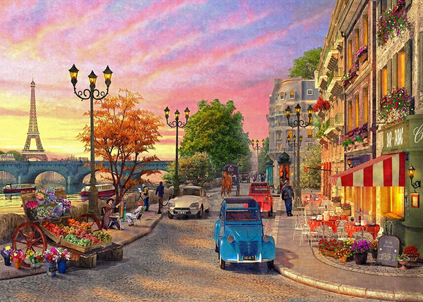 Ravensburger - A Paris Evening Jigsaw Puzzle (500 pieces) 145058