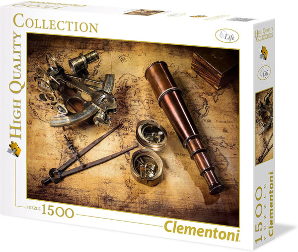 Clementoni - Course On The Treasure Jigsaw Puzzle 1,500 Pieces 31808