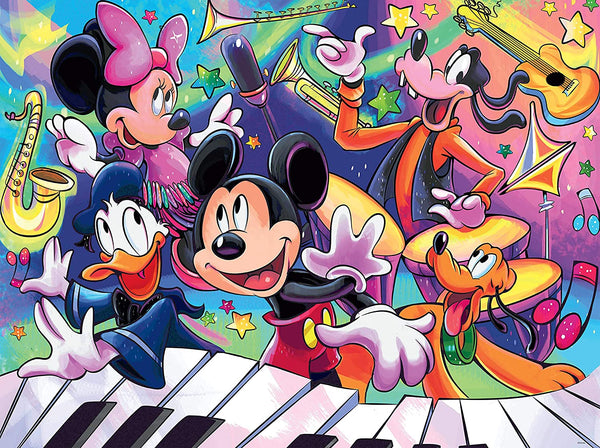 Ceaco Disney 5 in 1 Mickey Mouse & Friends Multipack Puzzles - (2) 300, (2) 500, (1) 750 Pieces