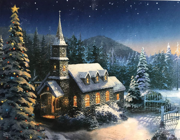 Ceaco Thomas Kinkade 4-in-1 Multi-Pack Holiday Jigsaw Puzzle (500 Pieces)