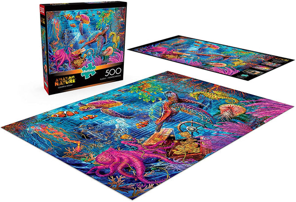 Buffalo Games - Colorful Ocean - 500 Piece Jigsaw Puzzle