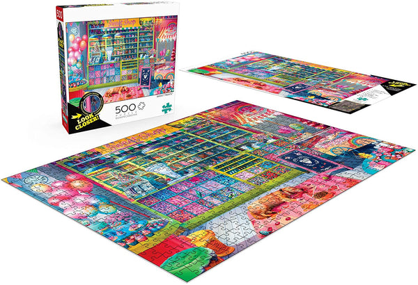 Buffalo Games - Look Closer - Sweet Treats - 500 Piece Jigsaw Puzzle