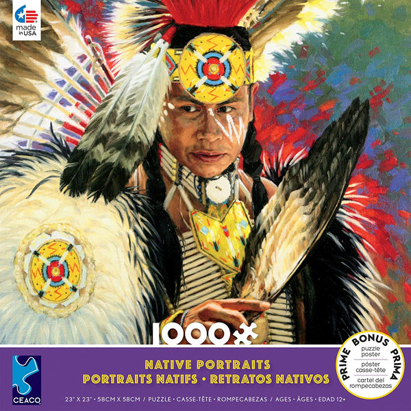 Ceaco Native Spirits Lightning Jigsaw Puzzle - 1000 Pieces