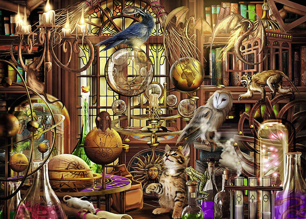 Ravensburger - Merlin's Laboratory Jigsaw Puzzle (1000 pieces)