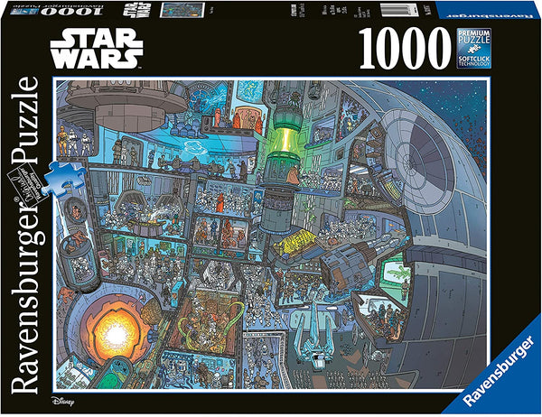 Ravensburger - Star Wars Where's Wookie Jigsaw Puzzle (1000 Pieces)