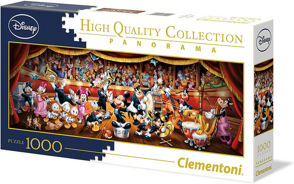 Clementoni - Disney Panorama Collection - Disney Orchestra Jigsaw Puzzle (1000 Pieces)