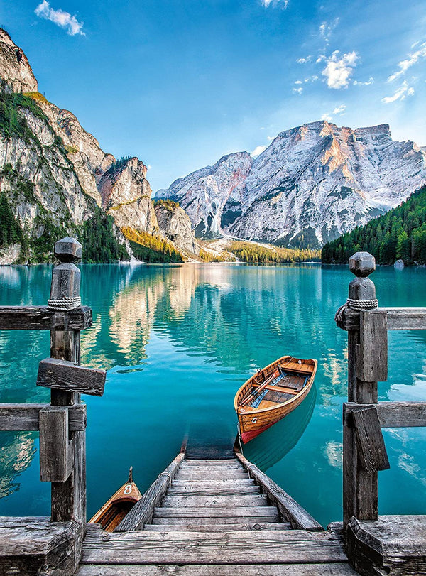 Clementoni - Braies Lake Jigsaw Puzzle (500 Pieces)