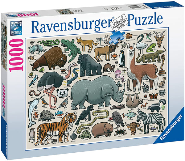 Ravensburger - You Wild Animal Puzzle 1000 Piece Puzzle