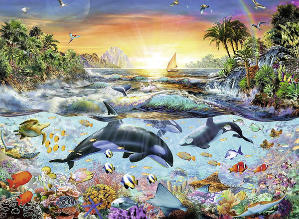 Ravensburger - Orca Paradise Puzzle 200pc, Children's Puzzles 12804