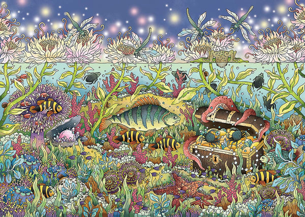 Ravensburger - Underwater Kingdom at Dusk Jigsaw Puzzle (1000 Pieces)
