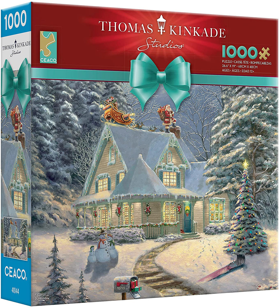 Ceaco - Holiday Midnight Delivery by Thomas Kinkade Jigsaw Puzzle (100 ...