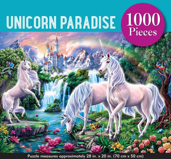 Peter Pauper Press - Unicorn Paradise Jigsaw Puzzle (1000 Pieces)
