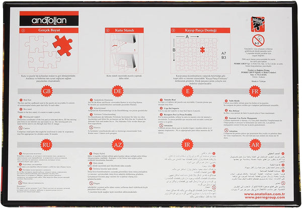 Anatolian - New Horizon Jigsaw Puzzle (1500 Pieces)