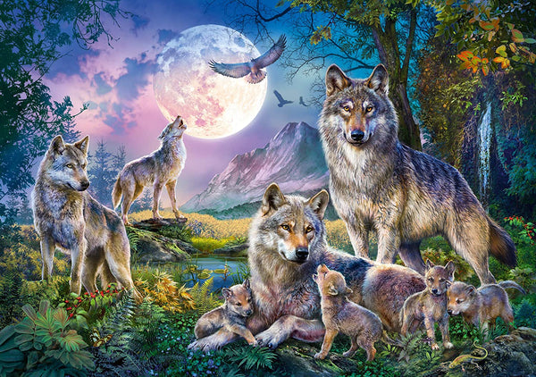 Schmidt - Wolves Jigsaw Puzzle (1500 Pieces)