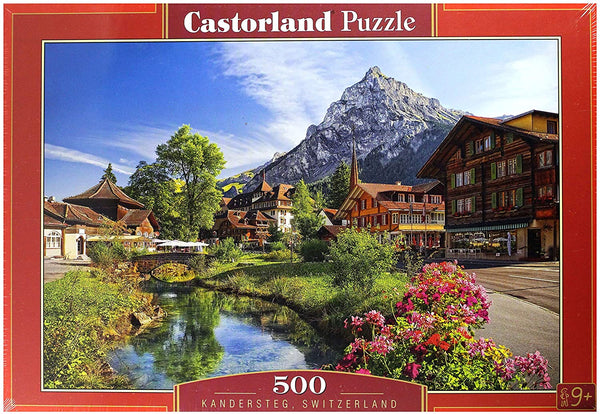 Castorland - Kandersteg, Switzerland Jigsaw Puzzle (500 Pieces)