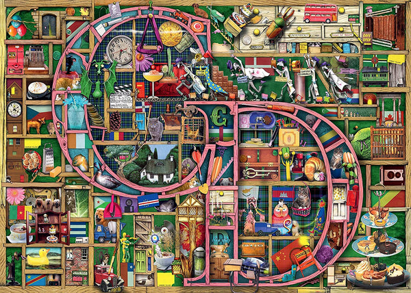 Ravensburger - Colin Thompson - Awesome Alphabet C&D Jigsaw Puzzle (1000 pieces) 151837