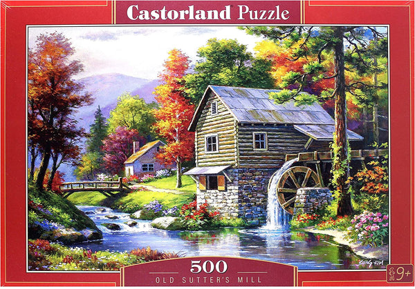 Castorland - Old Sutters Mill Jigsaw Puzzle (500 Pieces)