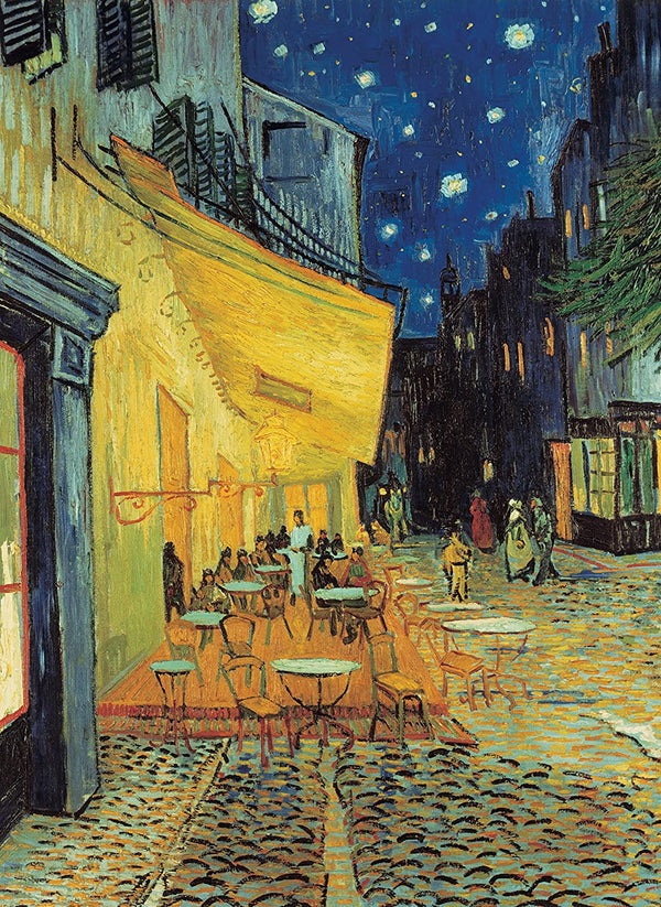 Clementoni - Cafe Terrace at Night by Van Gogh Jigsaw Puzzle (1000 Pieces)