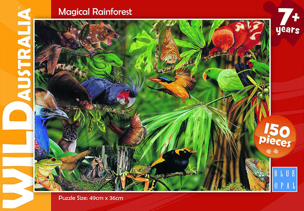 Blue Opal - Wild Australia Magical Rainforest 150 Pieces Puzzle BL01979