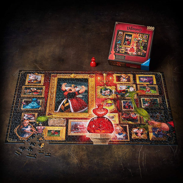 Ravensburger - Disney Villainous: Queen of Hearts Jigsaw Puzzle (1000 pieces)