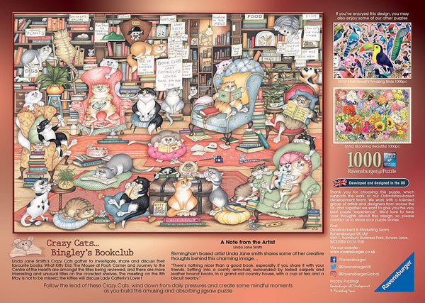 Ravensburger - Bingleys Bookclub Jigsaw Puzzle (1000 Pieces)