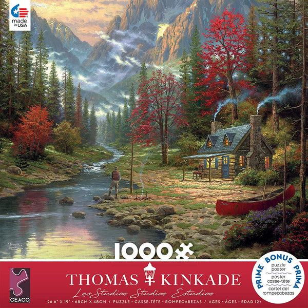 Ceaco Thomas Kinkade - The Good Life Jigsaw Puzzle, 1000 Pieces