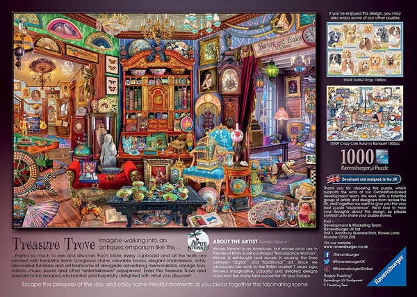 Ravensburger - Aimee Stewart - Treasure Trove Jigsaw Puzzle (1000 pieces) 16576