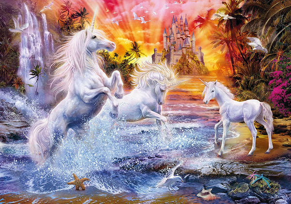 Clementoni - Collection - Wild Unicorns Jigsaw Puzzle (1500 Pieces) 31805
