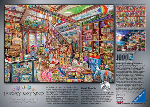 Ravensburger - Aimee Stewart - The Fantasy Toy Shop Jigsaw Puzzle (1000 Pieces)