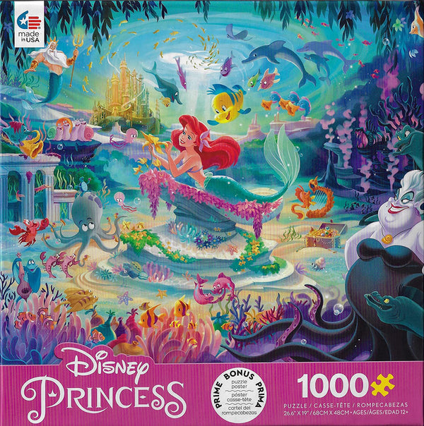 Ceaco - Disney The Little Mermaid Jigsaw Puzzle (1000 Pieces)