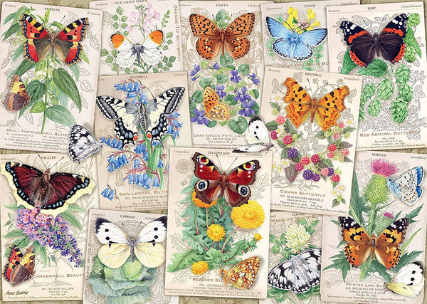 Ravensburger - Butterfly Splendours by Anne Searle Jigsaw Puzzle (1000 Pieces)
