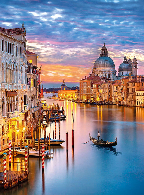 Clementoni - High Quality - Lighting Venice Jigsaw Puzzle (500 Pieces)