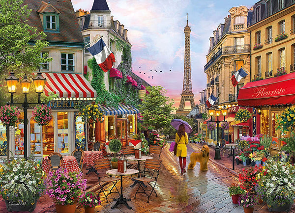 Clementoni - Flowers in Paris 1000 Pieces Jigsaw Puzzle