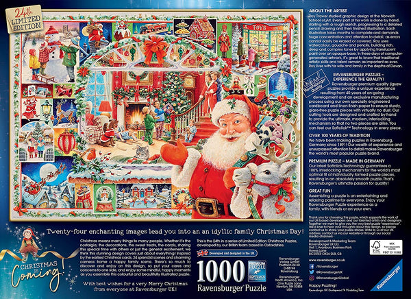 Ravensburger - Christmas is Coming Limited Edition 2020 Jigsaw Puzzle (1000 Pieces)