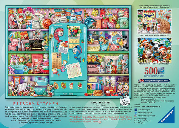 Ravensburger - Kitschy Kitchen Jigsaw Puzzle (500 pieces) 16575