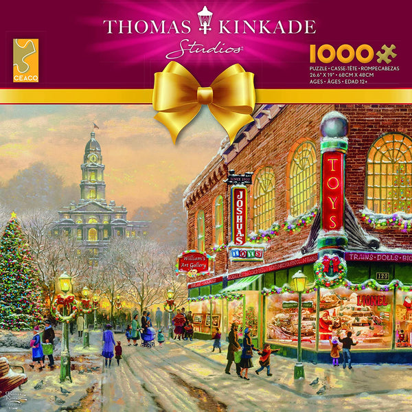 Ceaco - A Christmas Wish Holiday by Thomas Kinkade Jigsaw Puzzle (1000 Pieces)
