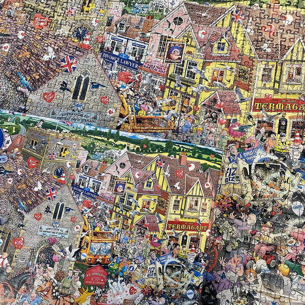 Gibsons - I Love Weddings by Mike Jupp Jigsaw Puzzle (1000 Pieces)