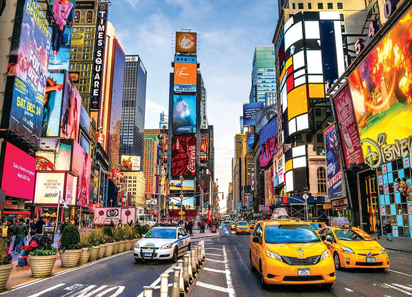 Masterpieces - Shutter Speed New York Times Square Jigsaw Puzzle (1000 Pieces)