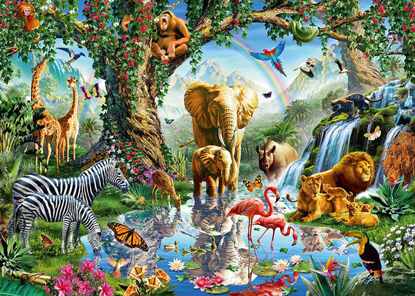 Ravensburger - Adventures in The Jungle Jigsaw Puzzle (1000 Pieces)