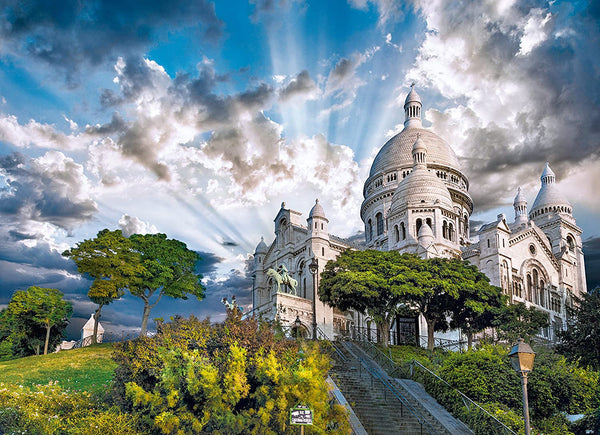 Clementoni - High Quality Collection - Montmartre, Paris, France Jigsaw Puzzle (1000 Pieces) 39383