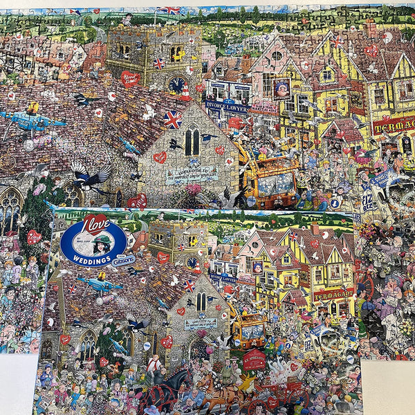 Gibsons - I Love Weddings by Mike Jupp Jigsaw Puzzle (1000 Pieces)